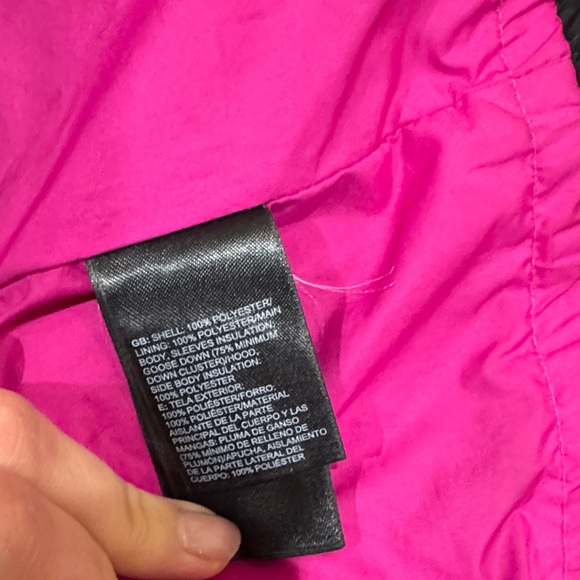 The North Face Fuchsia Lined Down/synth fill Puffer Jacket - Picture 5 of 12